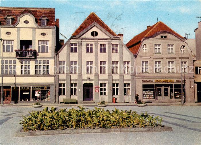 Slupsk Barokowe kamieniczki przy placu Armii Czerwone