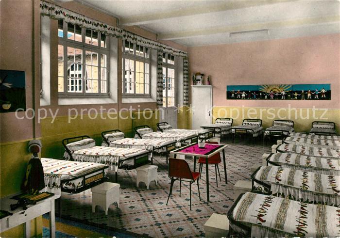 La Bouexiere Preventorium le dortoir