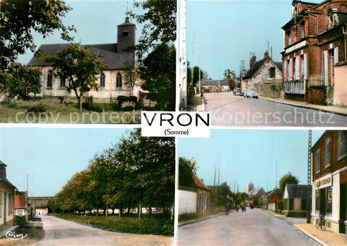 Vron Teilansichten Strassenpartie Kirche