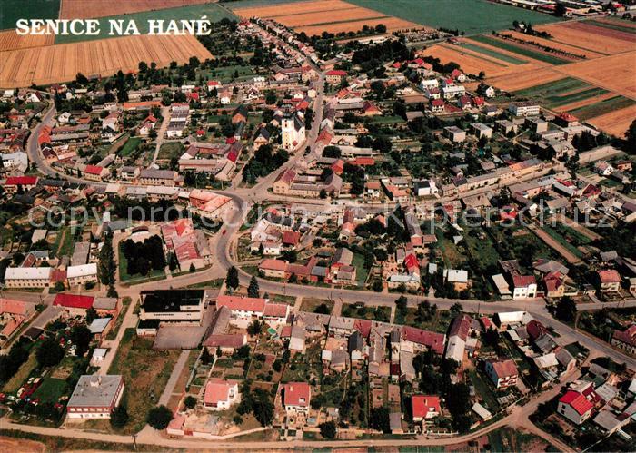Senice na Hane Letecky pohled Fliegeraufnahme