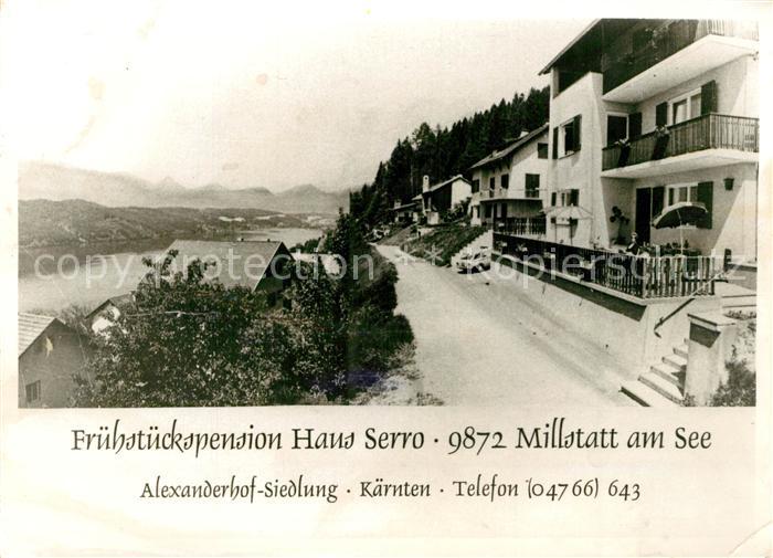 Millstatt Millstaettersee Pension Haus Serro
