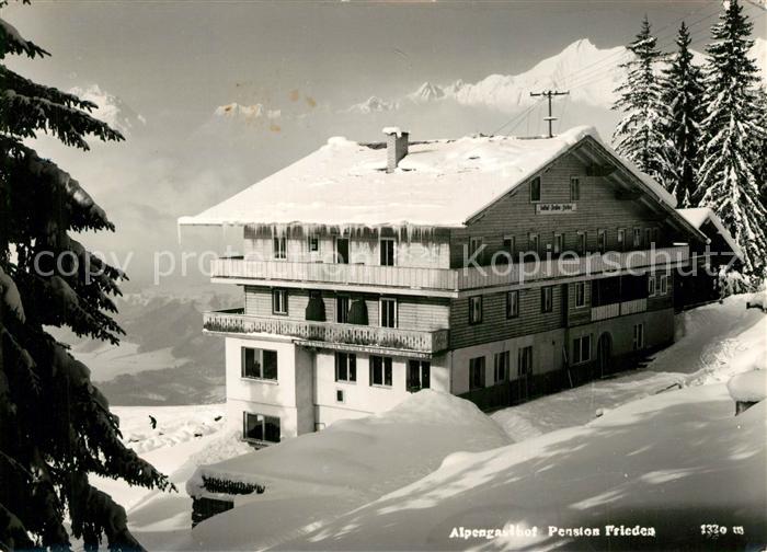 Schwaz Tirol Alpengasthof Pension Frieden imWinter