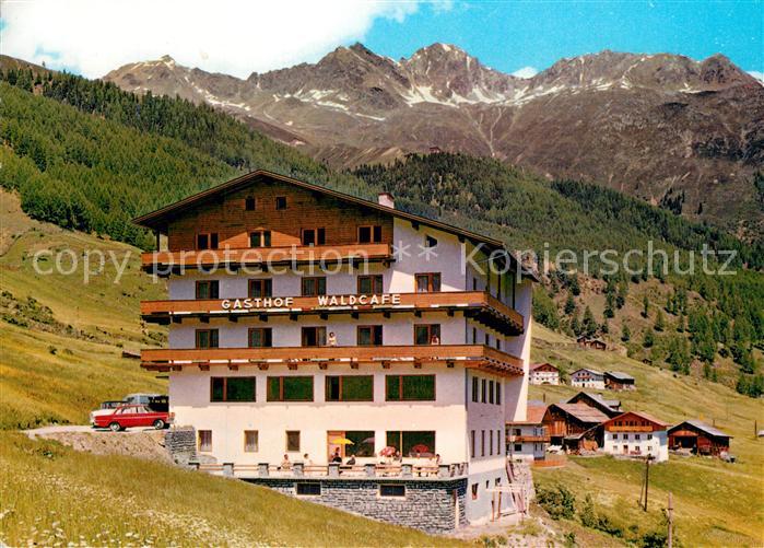 Innerwald Soelden Gasthof Pension Waldcafe oetztaler Alpen