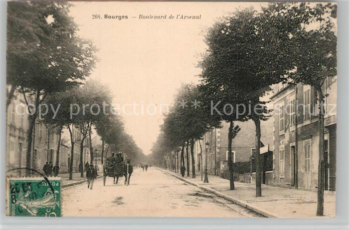 Bourges Boulevard de l'Arsenal