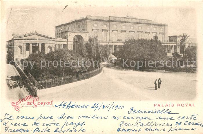 Corfou Palais Royal