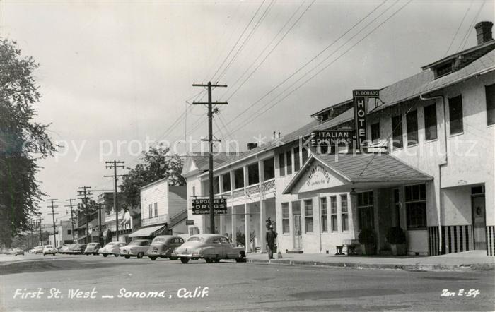 Sonoma First St. West