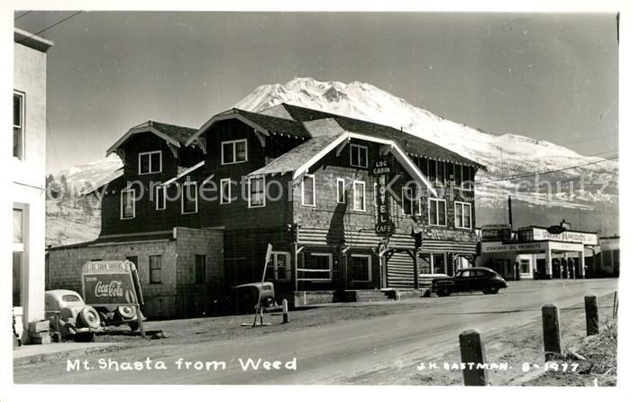 Mount Shasta from Weed Strassenpartie