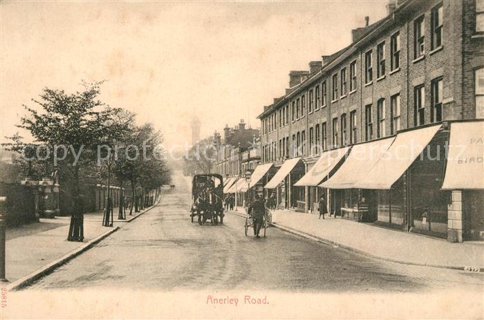 London Anerley Road Pferdewagen