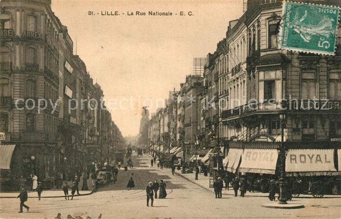 Lille Nord La Rue Nationale