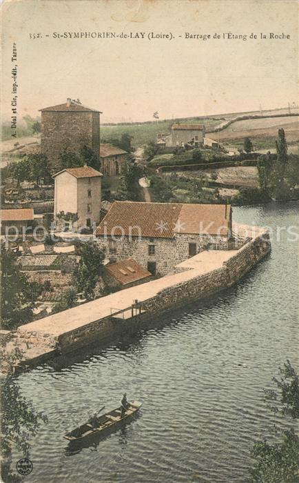 Saint-Symphorien-de-Lay Barrage de L Etange de la Roche
