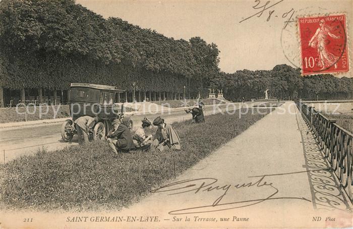 Saint-Germain-en-Laye Sur la Terrasse uen Panne