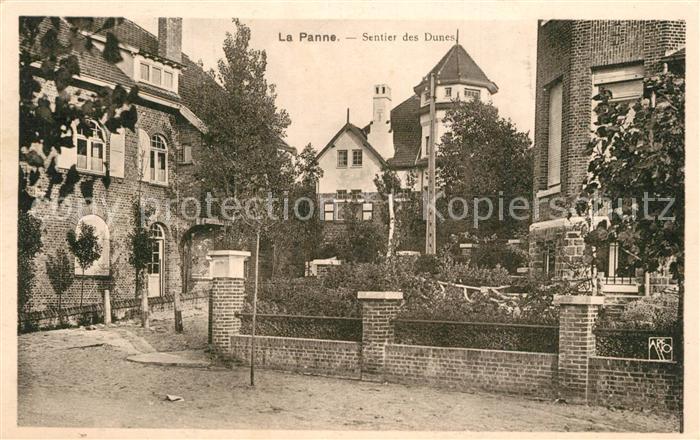 La Panne Belgium Sentier des Dunes