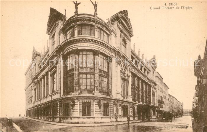Nice Alpes Maritimes Grand Theatre de L Opera
