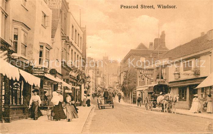 Windsor Belfast Peascot Streed Pferdewagen