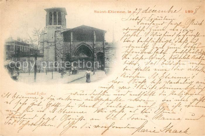 Saint-Etienne 42 Loire Kirche