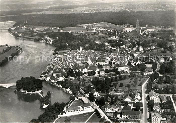 Rheinfelden Baden Fliegeraufnahme