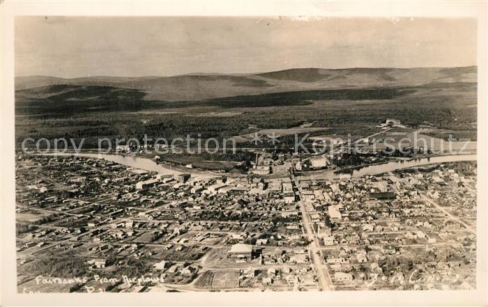 Fairbanks Alaska Fliegeraufnahme