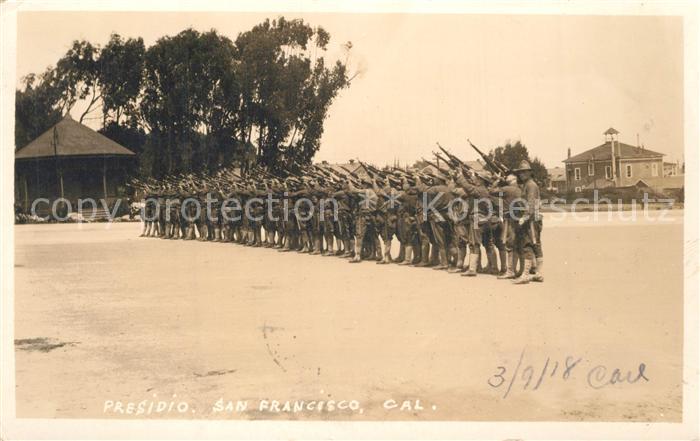 San Francisco California Presidio Soldaten