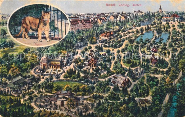 Basel BS Lageplan Zoologischer Garten L?win