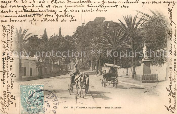 Mustapha Rue Michelet Pferdekutschen