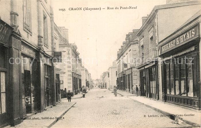 Craon Mayenne Rue du Pont Neuf