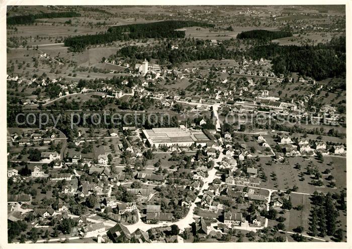 Schoenenberg-Kradolf Thur Fliegeraufnahme