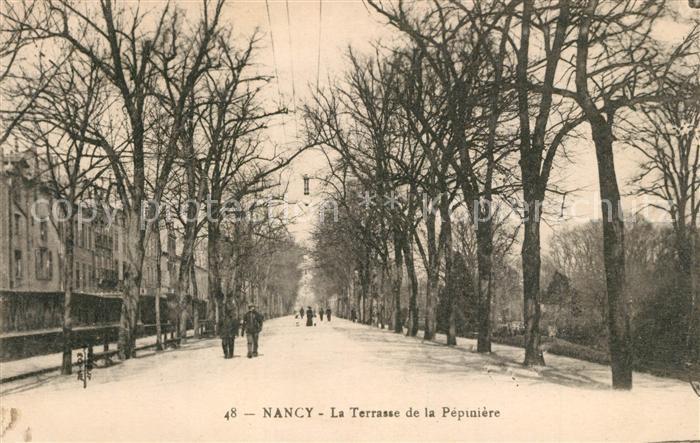 Nancy Lothringen Terrasse de la Pepiniere