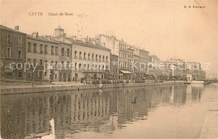 Cette Herault Quai de Bosc