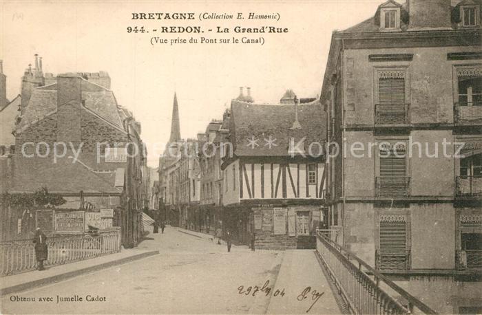 Redon La Grand Rue