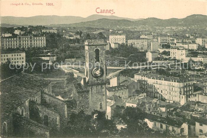 Cannes Alpes-Maritimes Panorama Bombenzerstoerung