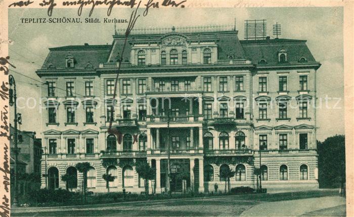 Teplitz-Schoenau Teplice Staedtisches Kurhaus