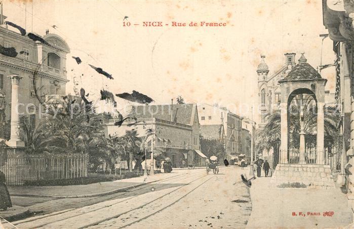 Nice Alpes Maritimes Rue de France