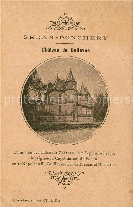 Donchery Chateau de Bellevue Chronik