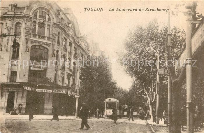 Toulon Var Le Boulevard de Strasbourg