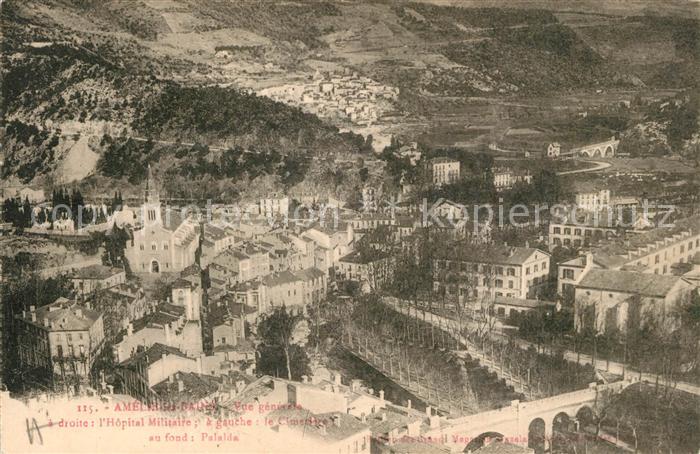 Amelie-les-Bains-Palalda Fliegeraufnahme