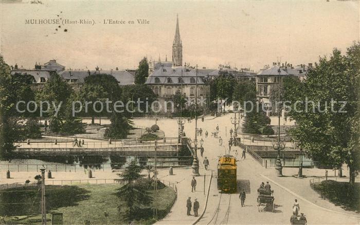 Mulhouse Muehlhausen Entree en Ville