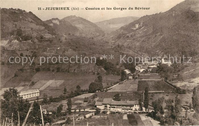 Jujurieux Cossieu les Gorges du Bevier