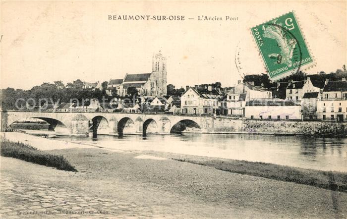 Beaumont-sur-Oise Panorama Pont