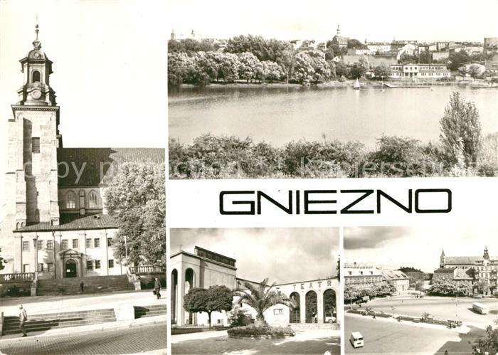 Gniezno Katedra Teatr Aleksandra Fredry Plac Bo