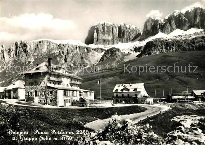 Passo Pordoi Gruppo Sella Albergo