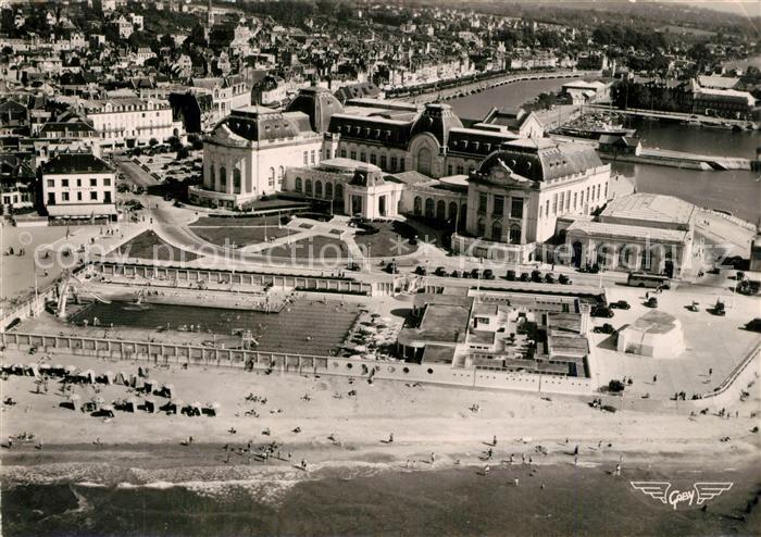 Trouville-Deauville Fliegeraufnahme Piscine Casino