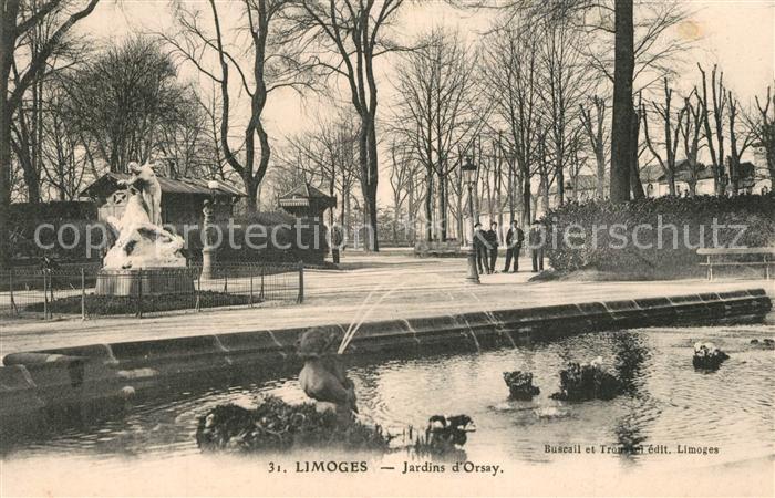 Limoges Haute Vienne Jardins d Orsay