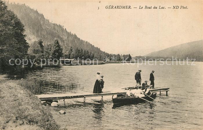 Gerardmer Vosges Bout du Lac