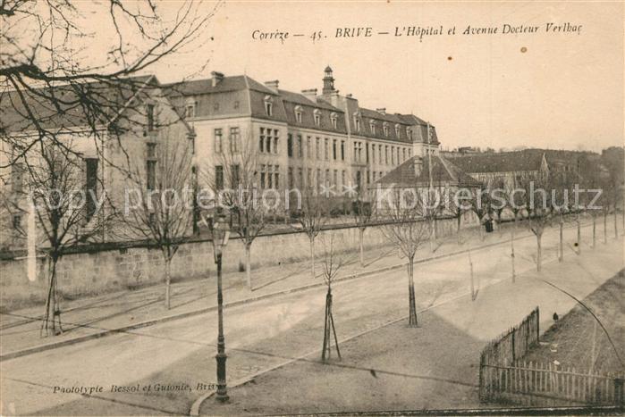 Brive Correze Hopital Avenue Docteur Verlbac