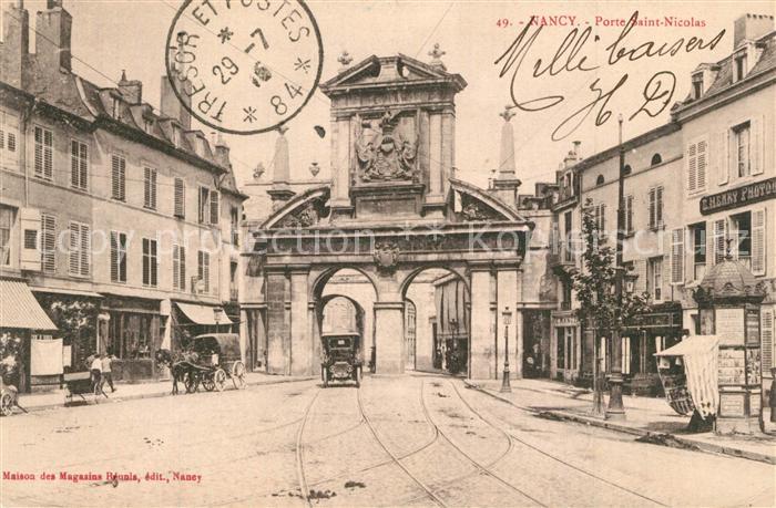 Nancy Lothringen Porte Saint Nicolas