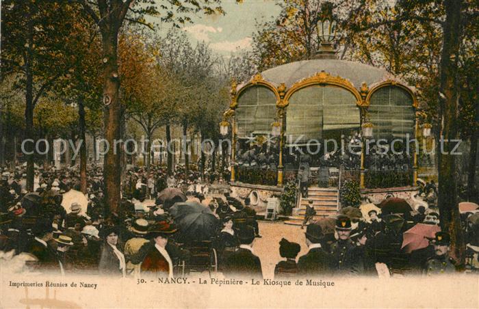 Nancy Lothringen La Pepiniere Kiosque de Musique