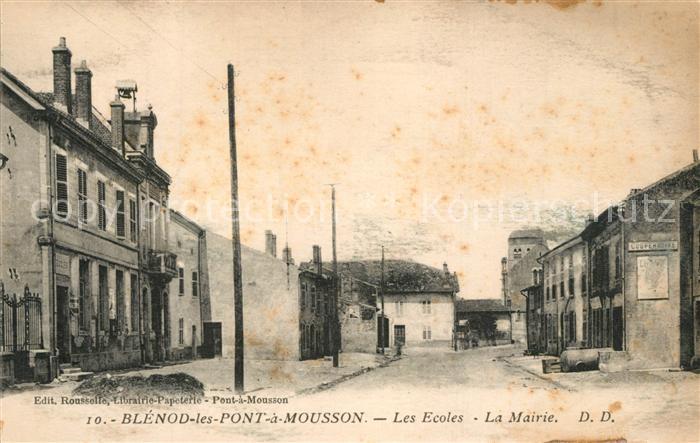 Blenod-les-Pont-a-Mousson Les Ecoles La Mairie