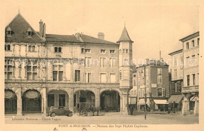 Pont-a-Mousson Maison des Sept Peches Capitaux