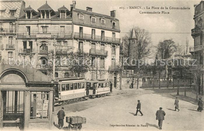 Nancy Lothringen Place de la Commanderie