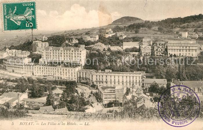 Royat les Bains Les Villas les Hotels